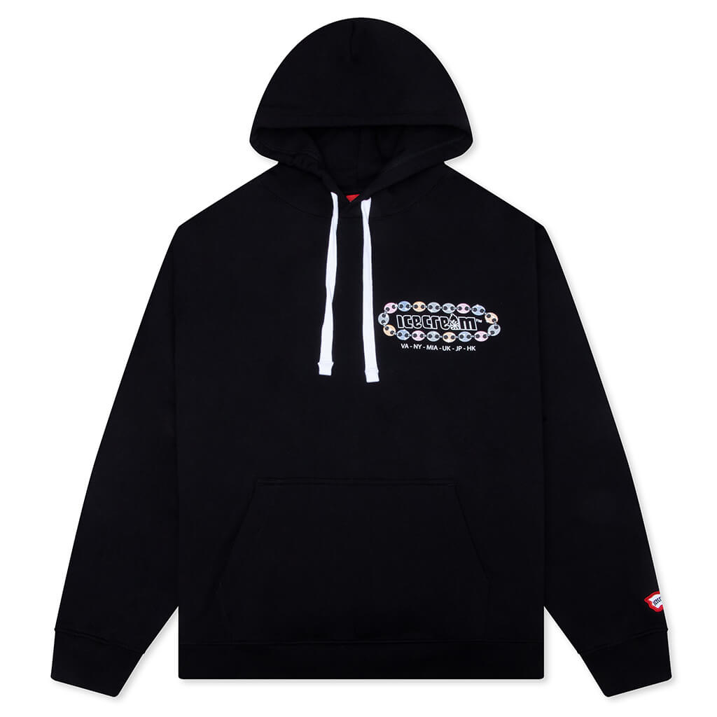 Chain Hoodie - Black