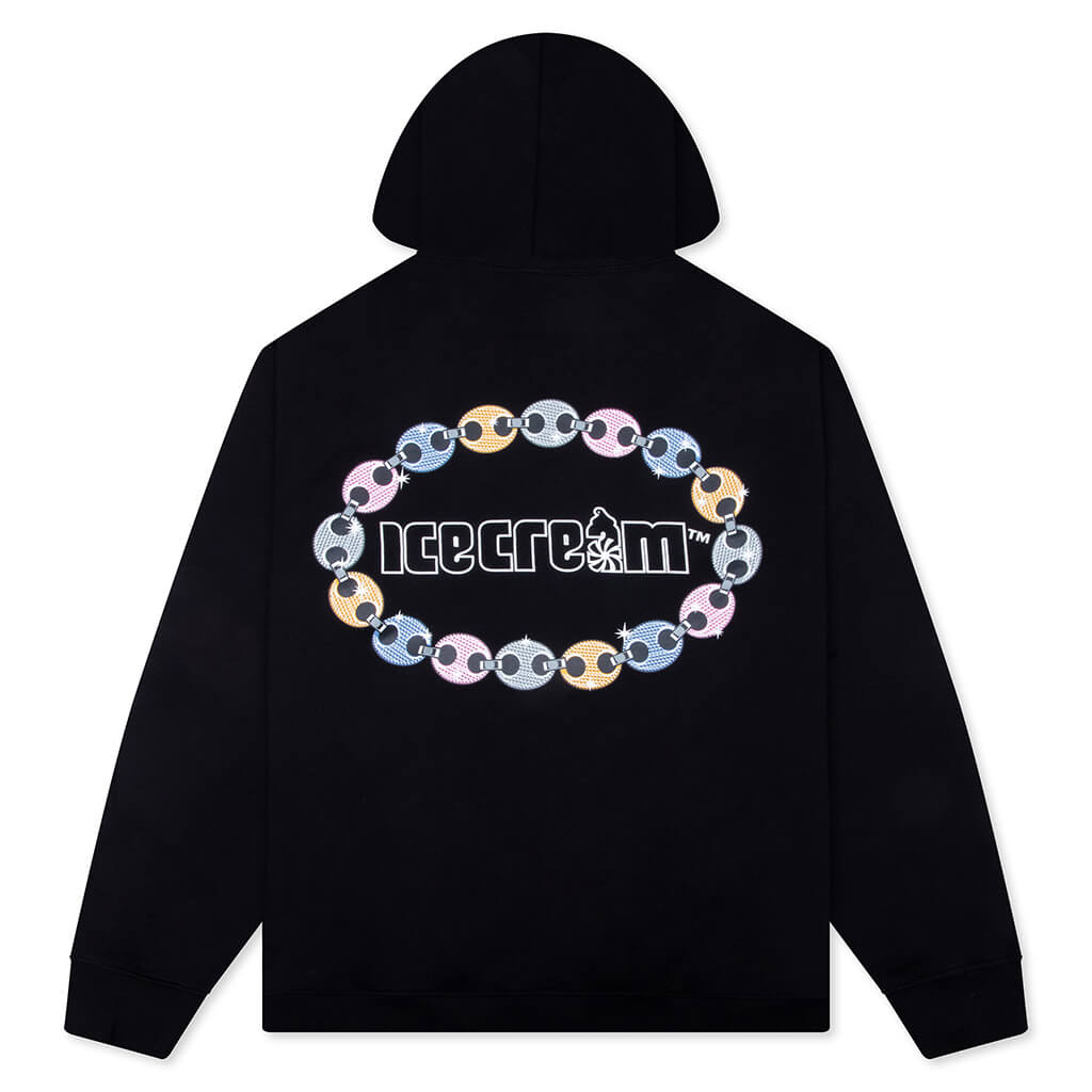 Chain Hoodie - Black