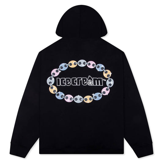 Chain Hoodie - Black