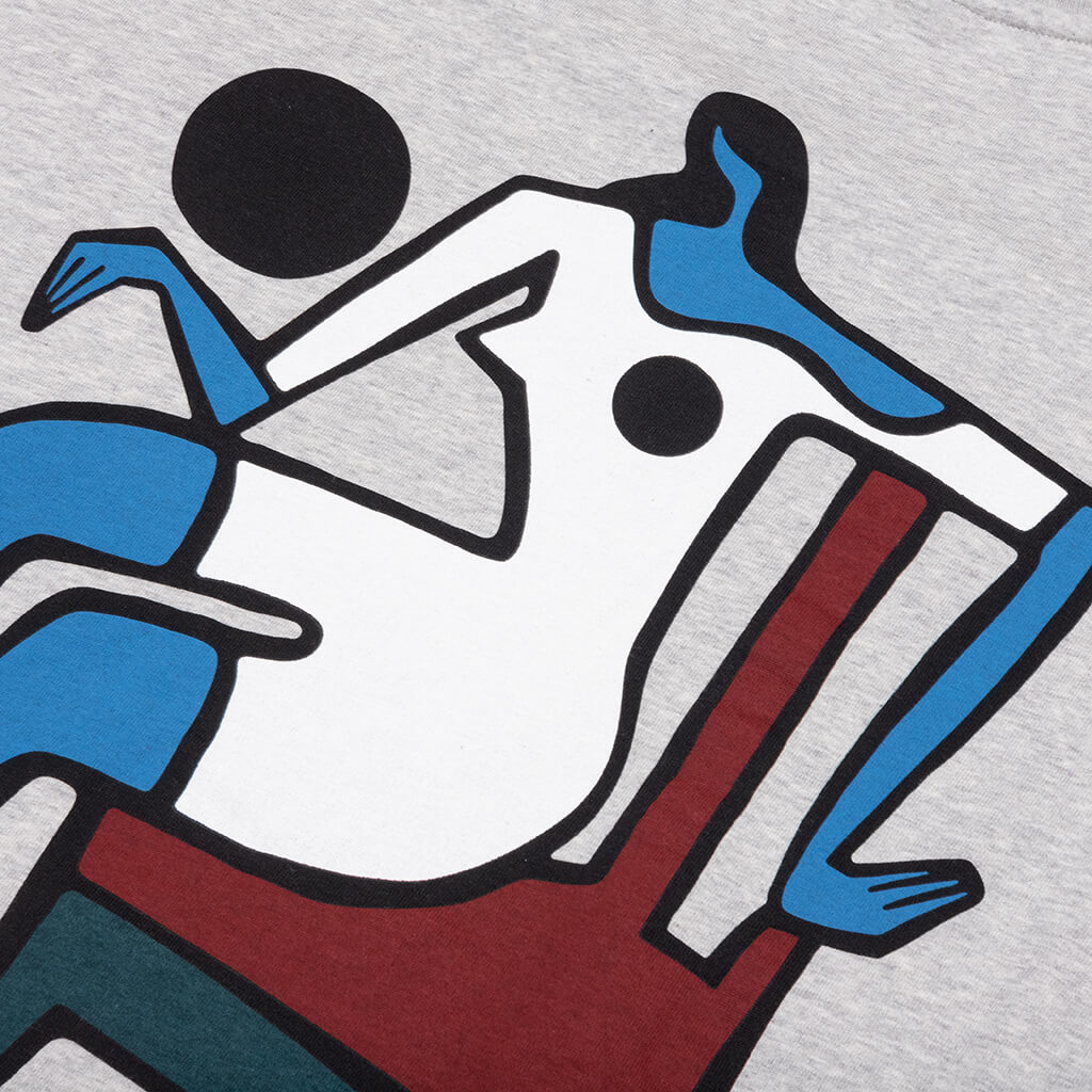 Chair Baller T-Shirt - Heather Grey
