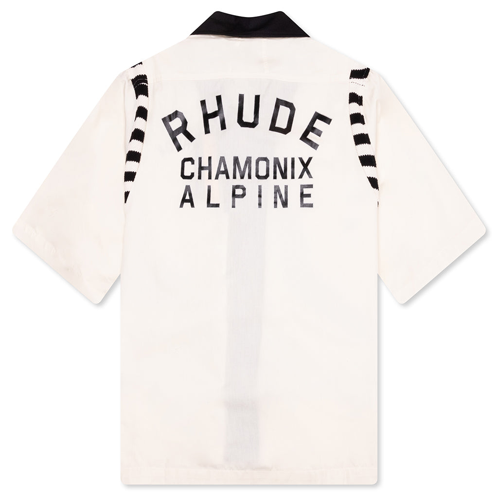 Chamonix Alpine Shirt - White/Black