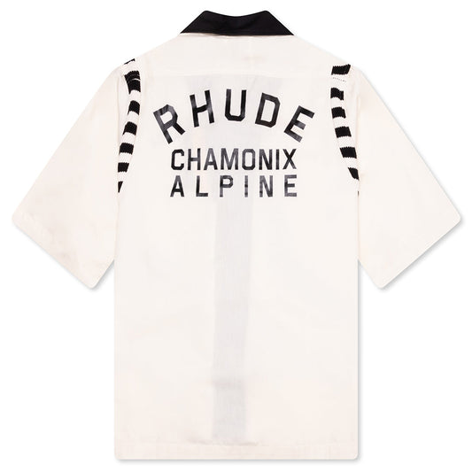 Chamonix Alpine Shirt - White/Black