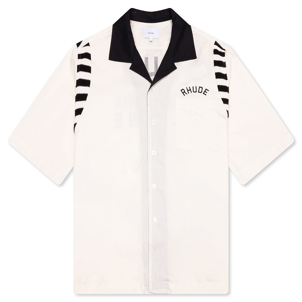 Chamonix Alpine Shirt - White/Black