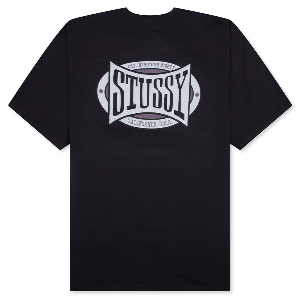 Champion Oval Pigment Dyed Tee - Faded Black