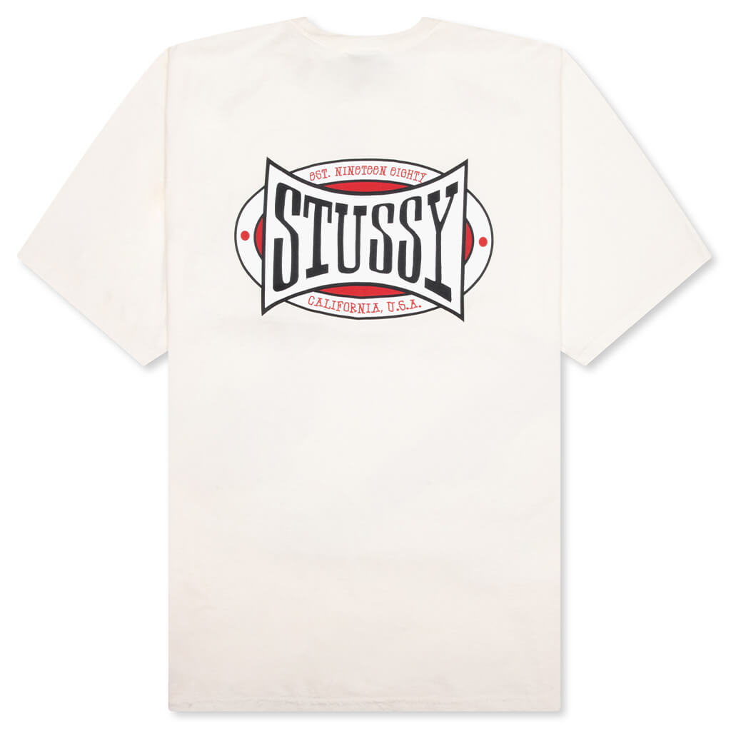 Champion Oval Pigment Dyed Tee - Natural