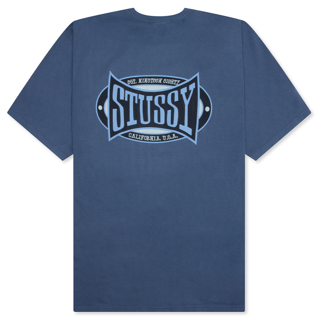 Champion Oval Pigment Dyed Tee - Navy