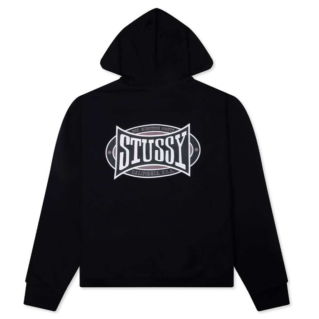 Champion Oval Zip Hoodie - Black