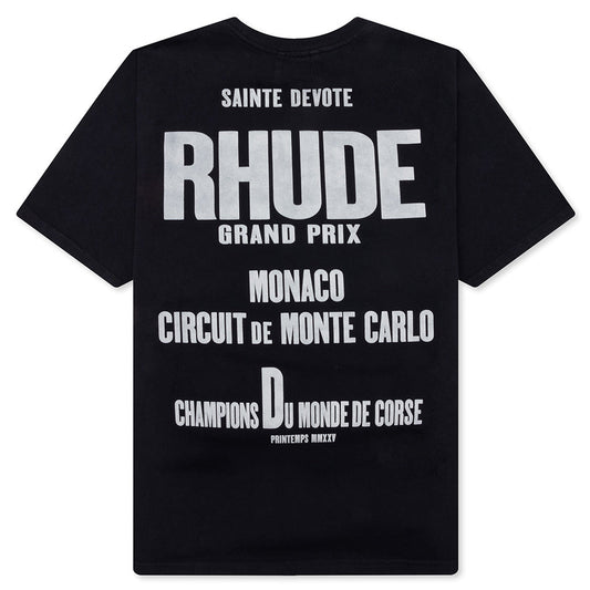 Champions Du Monde Tee - Vintage Black