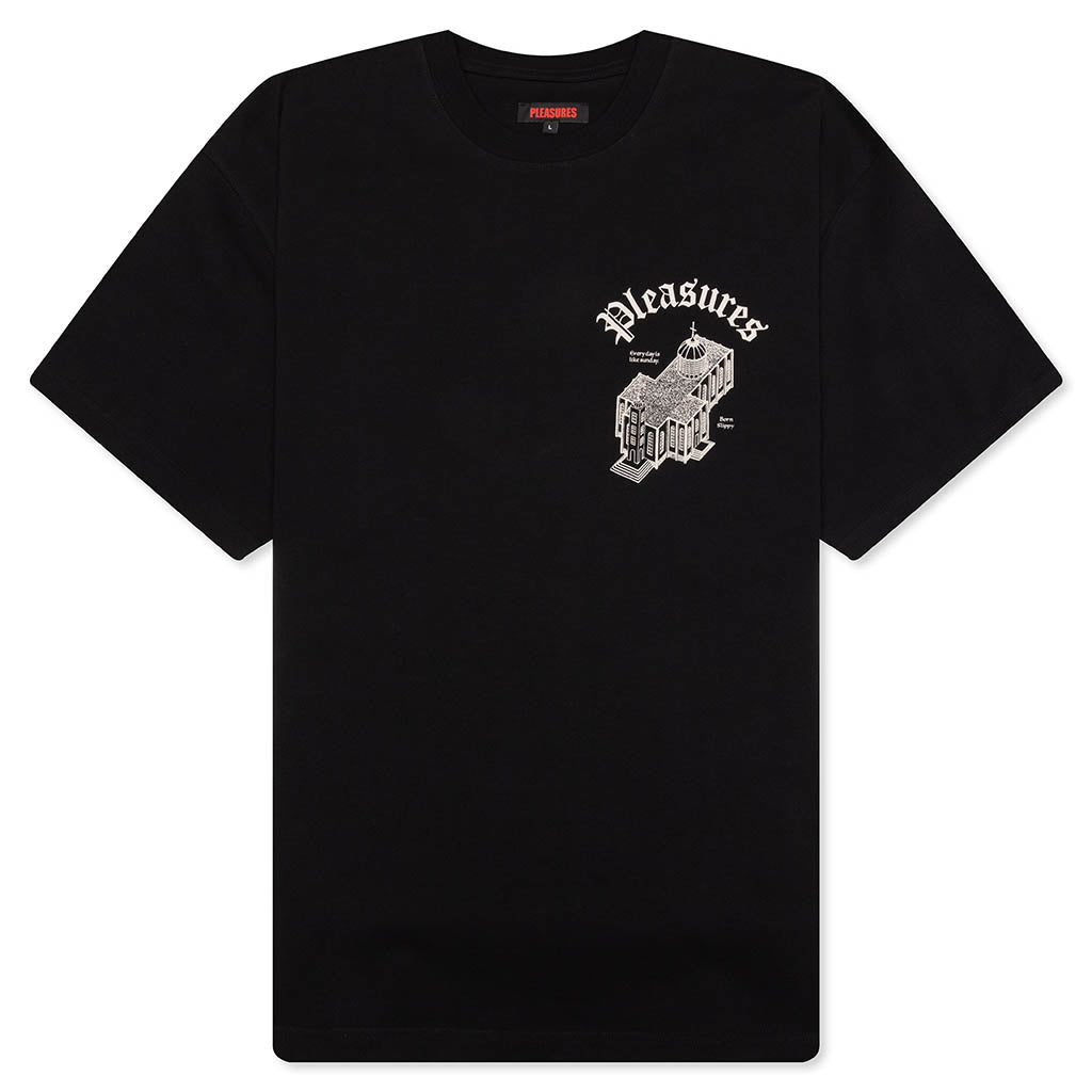 Chapel Heavyweight T-Shirt - Black
