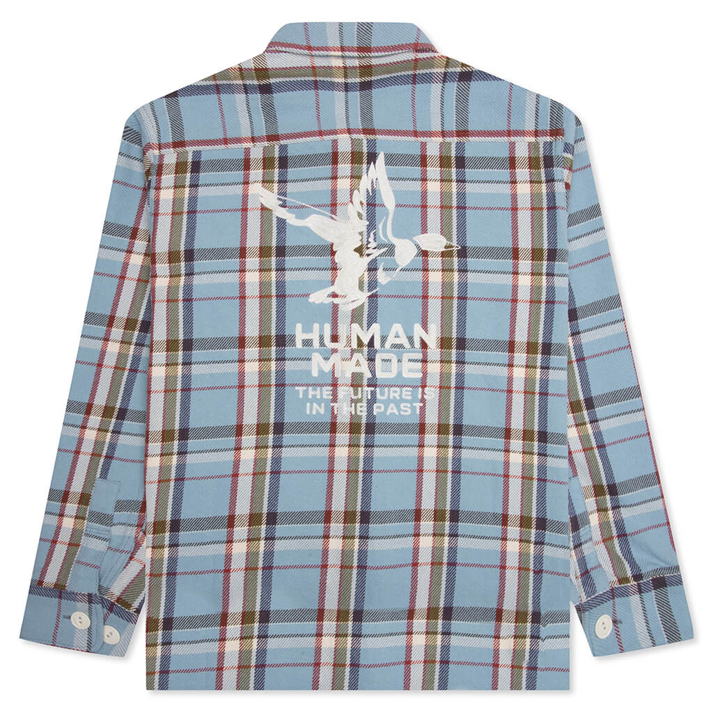 Check Shirt - Blue