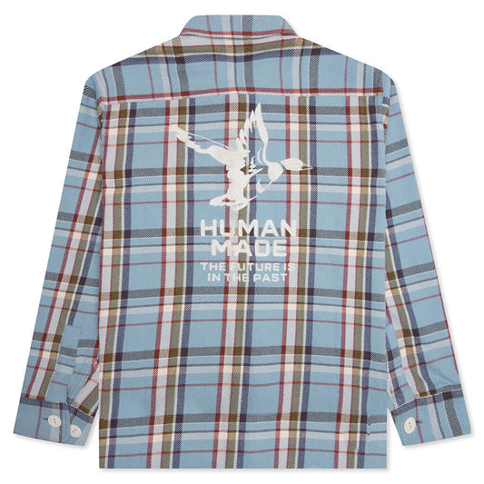 Check Shirt - Blue
