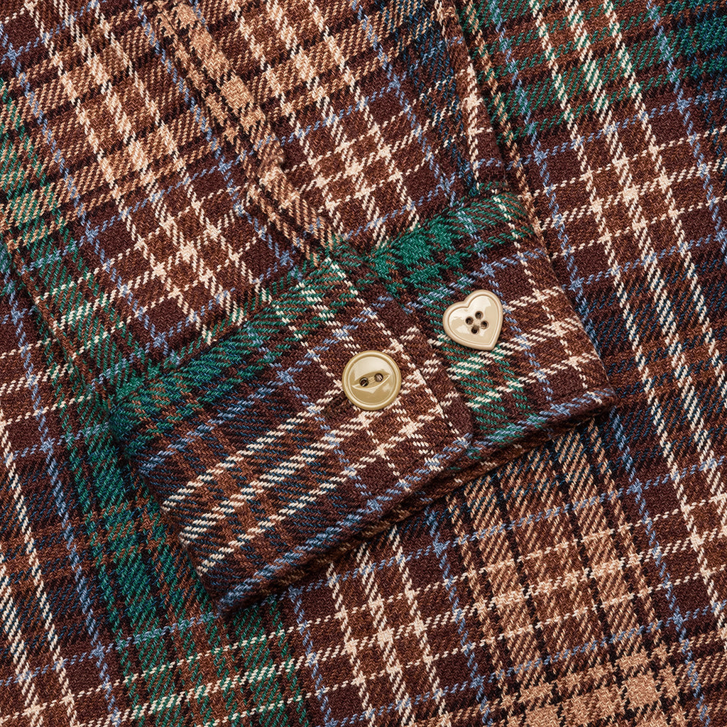 Check Shirt - Brown
