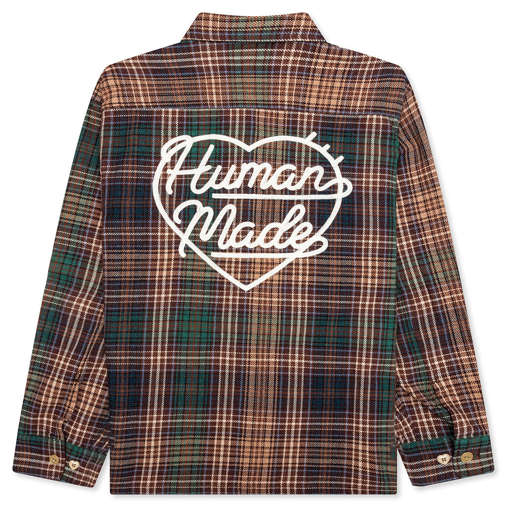 Check Shirt - Brown