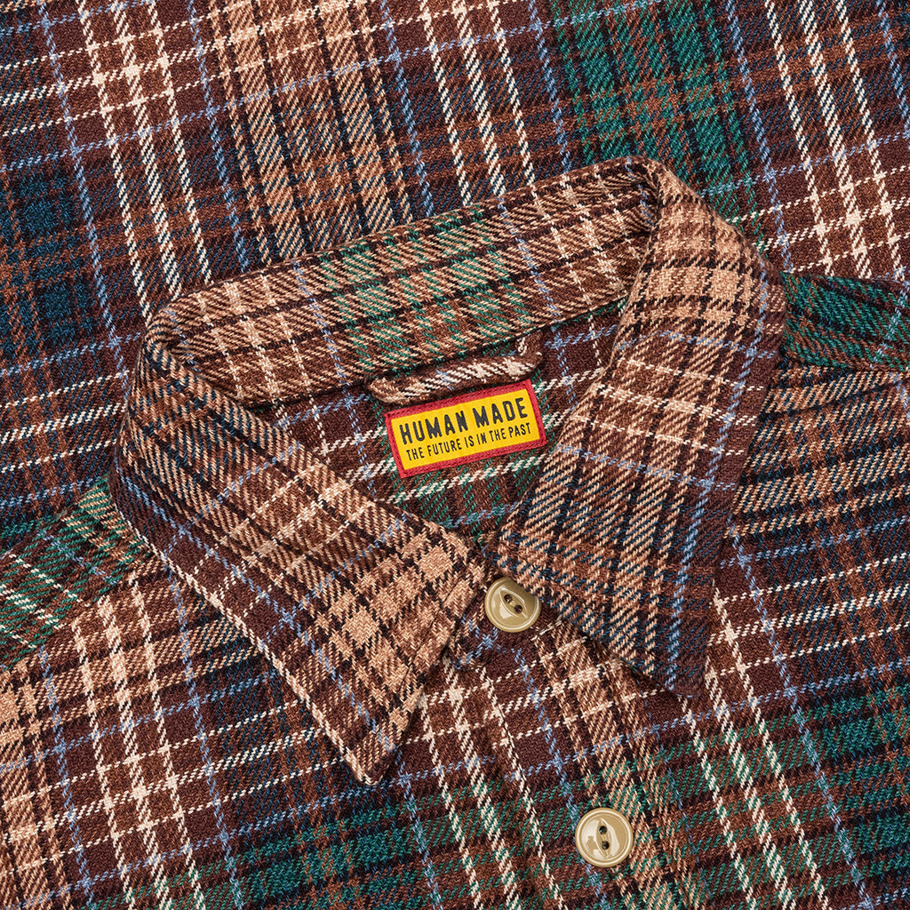 Check Shirt - Brown