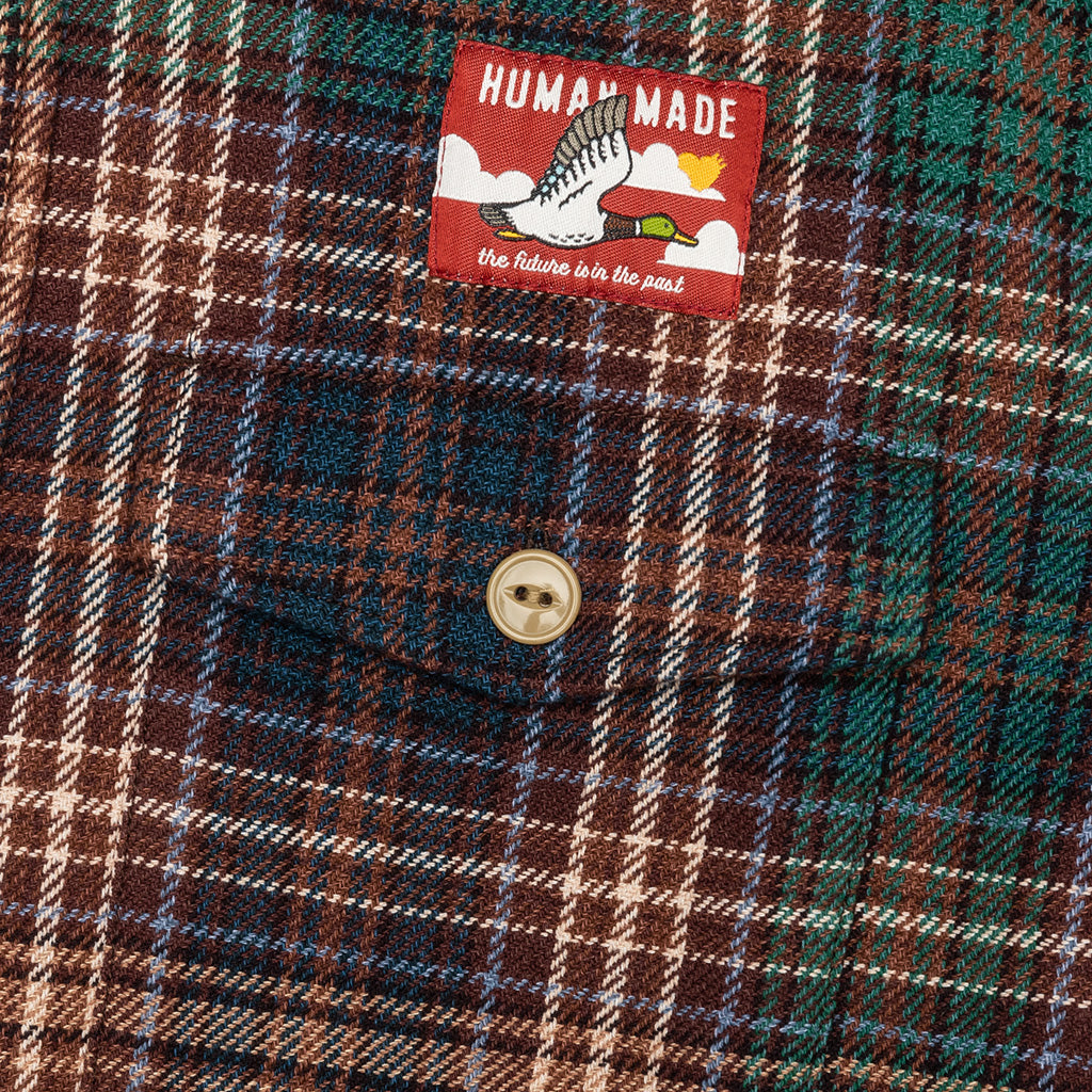 Check Shirt - Brown