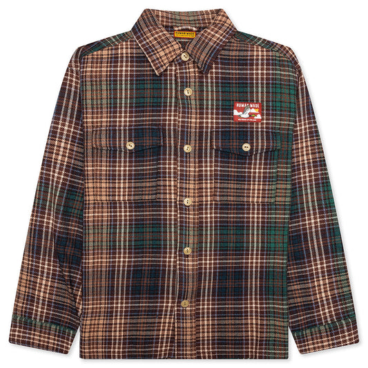 Check Shirt - Brown