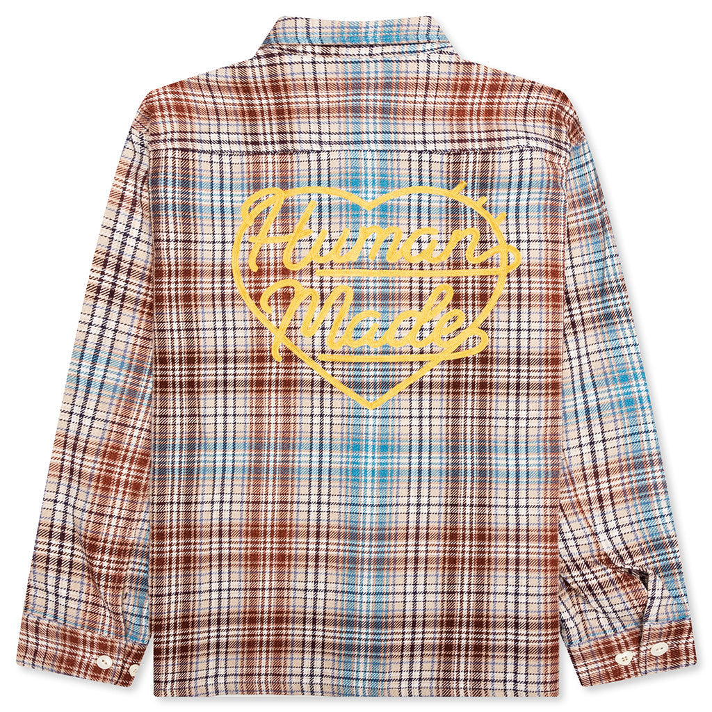 Check Shirt - White