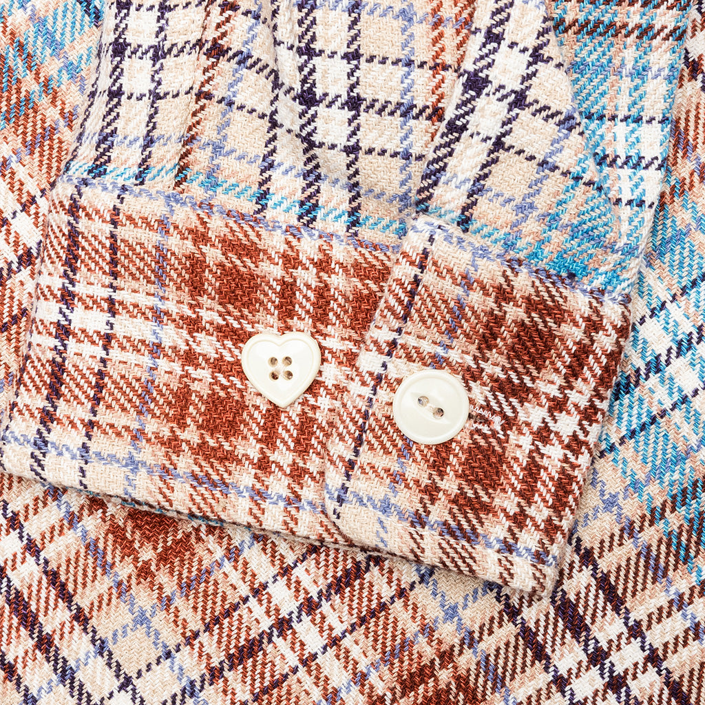 Check Shirt - White