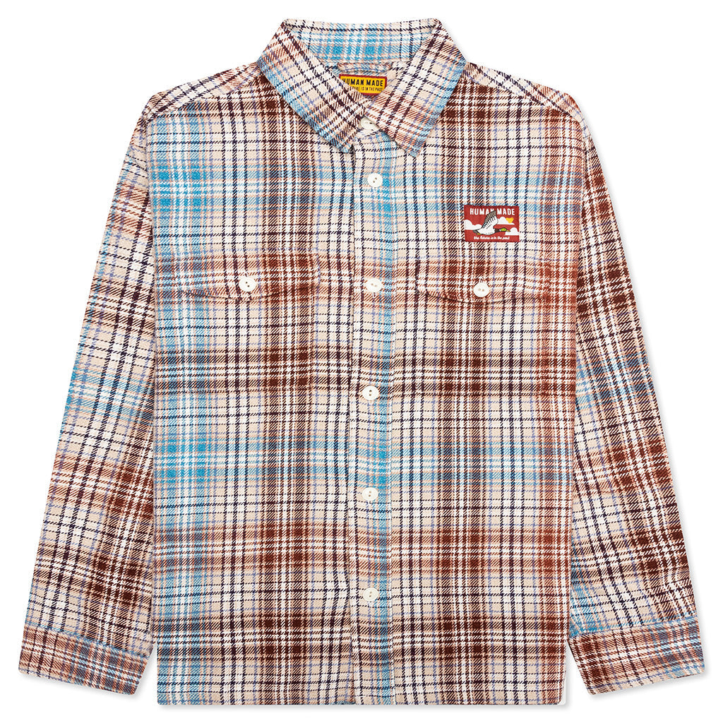 Check Shirt - White