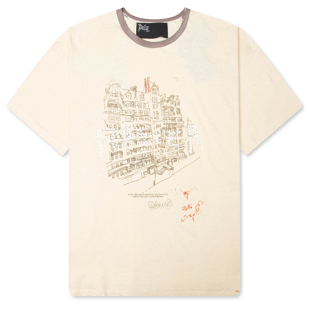 Chelseay Hotel Tee - Vintage Cream