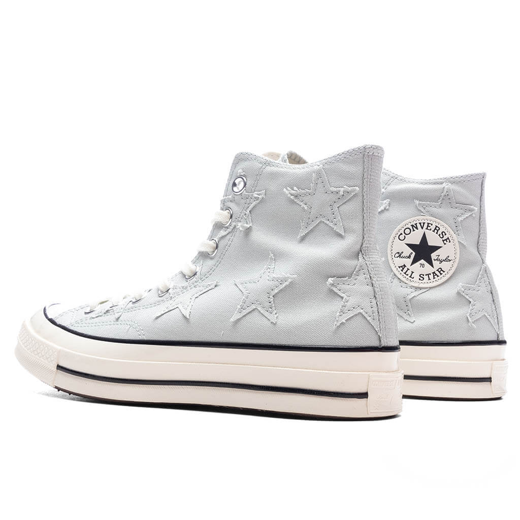 Chuck 70 Hi - Rainwashed Grey/Egret/Black