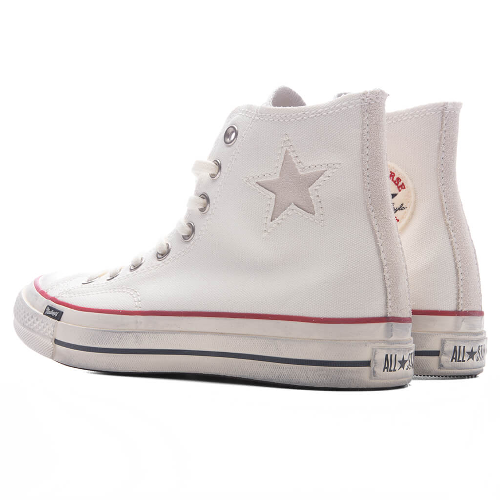 Converse x Madhappy Chuck 70 Hi - Vintage White/Egret/Enamel Red