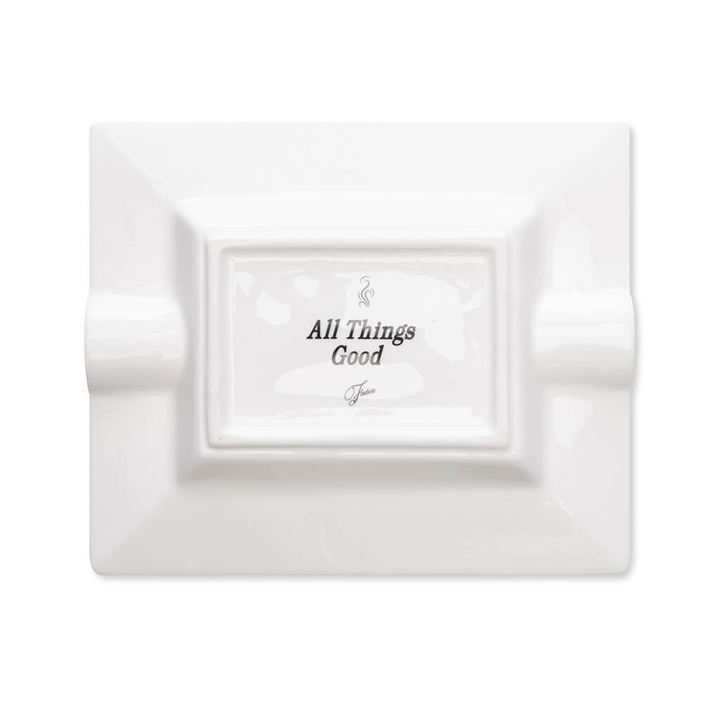Churchill Ashtray - White
