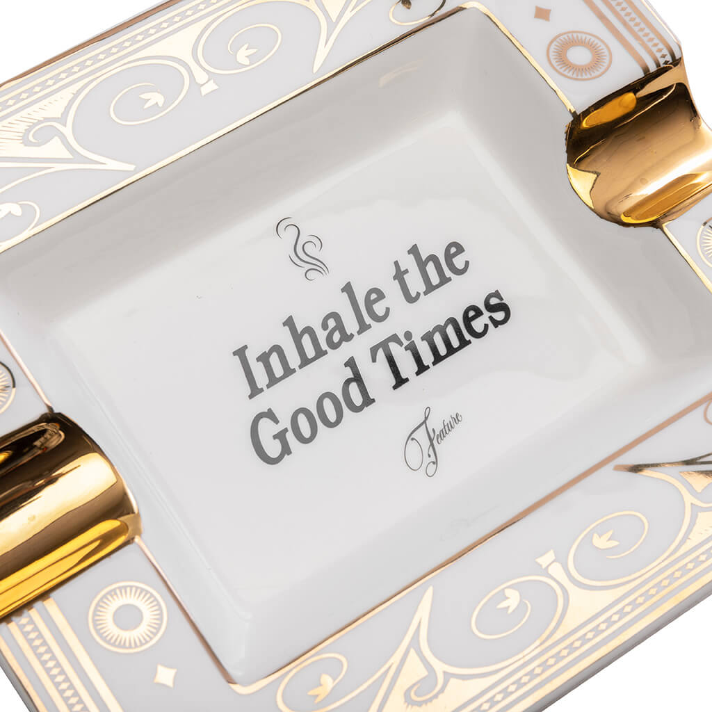 Churchill Ashtray - White