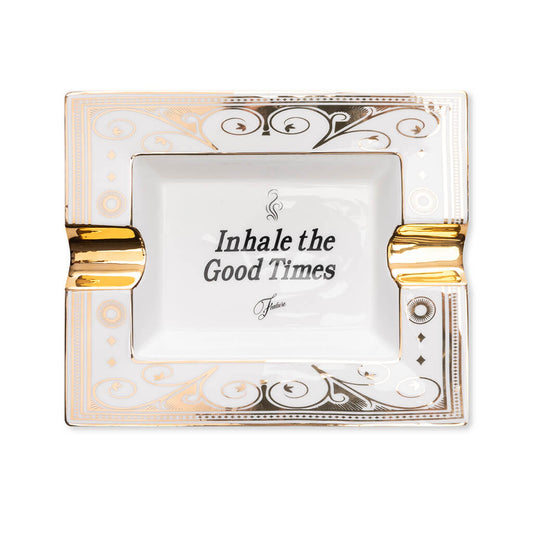 Churchill Ashtray - White