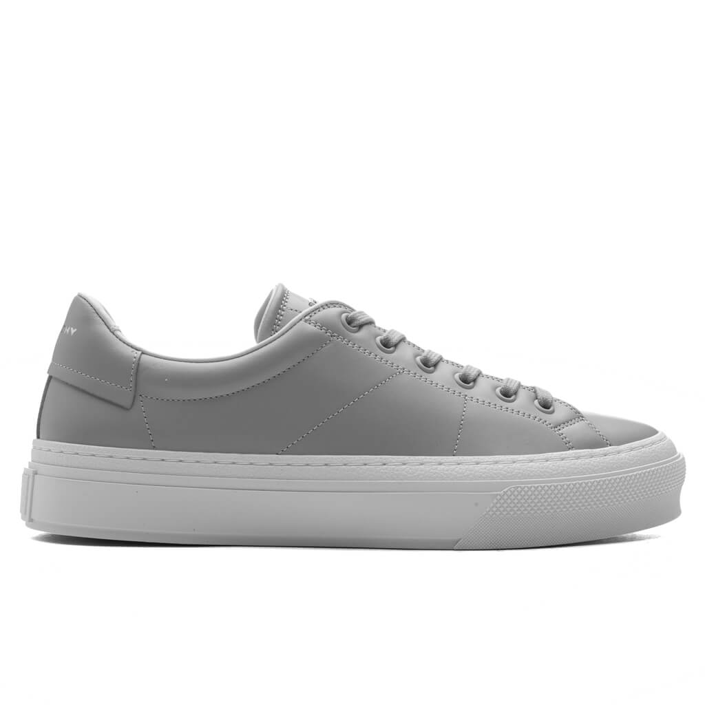 City Sport Sneakers in Leather  - Light Grey