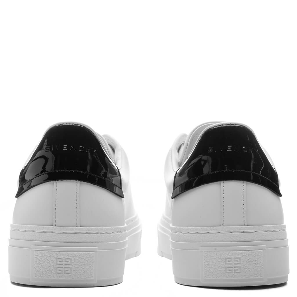 City Sport Sneakers in Leather - White/Black