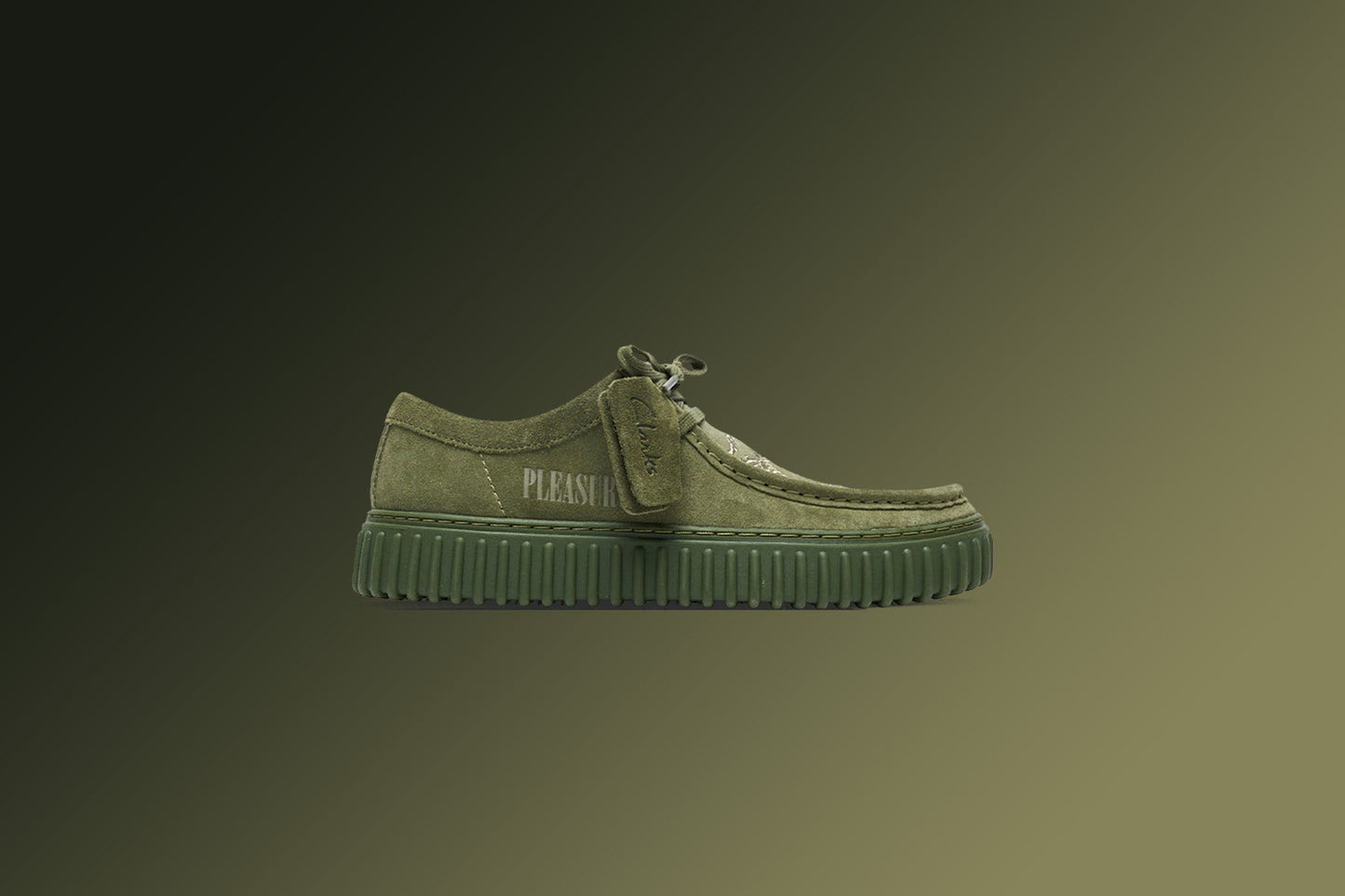 Clarks x Pleasures Torhill Lo - Olive