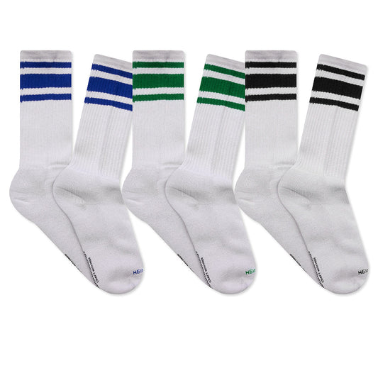 Classic 3 Pack Socks - Gray