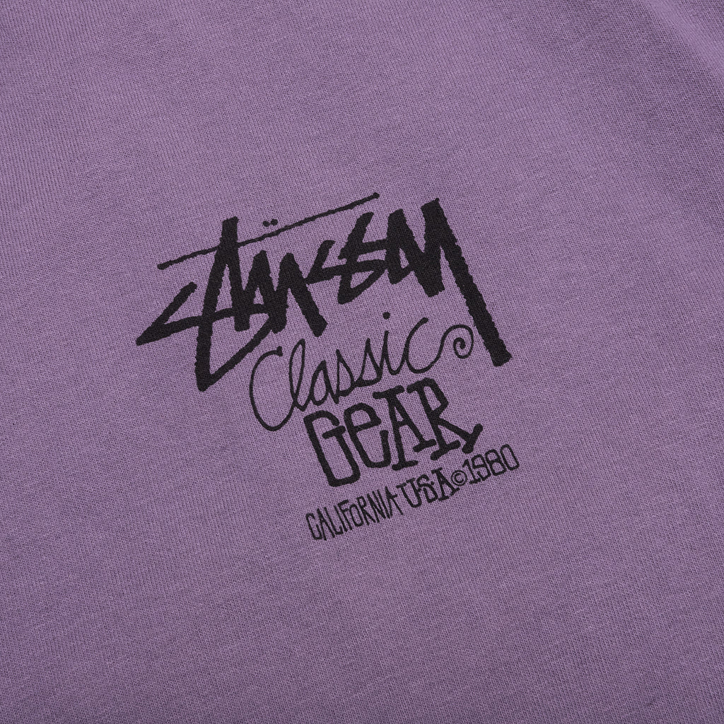 Classic Gear Pigmented Dyed Tee - Grape