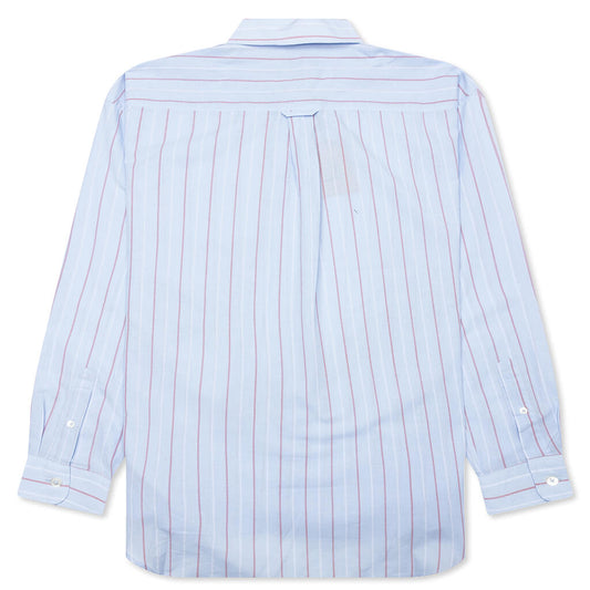 Classic L/S Shirt Stripe - Light Blue
