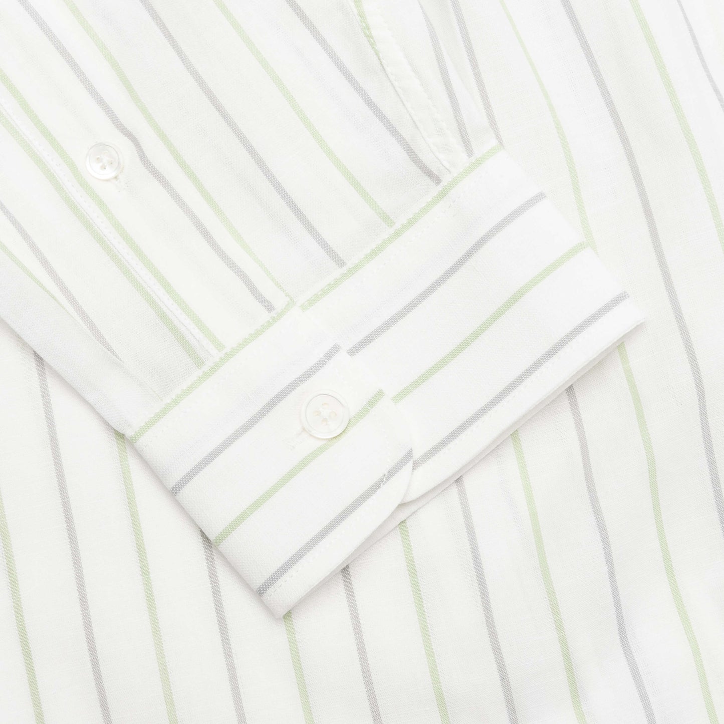 Classic L/S Shirt Stripe - White