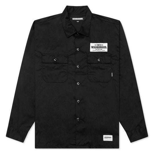 Classic L/S Work Shirt - Black