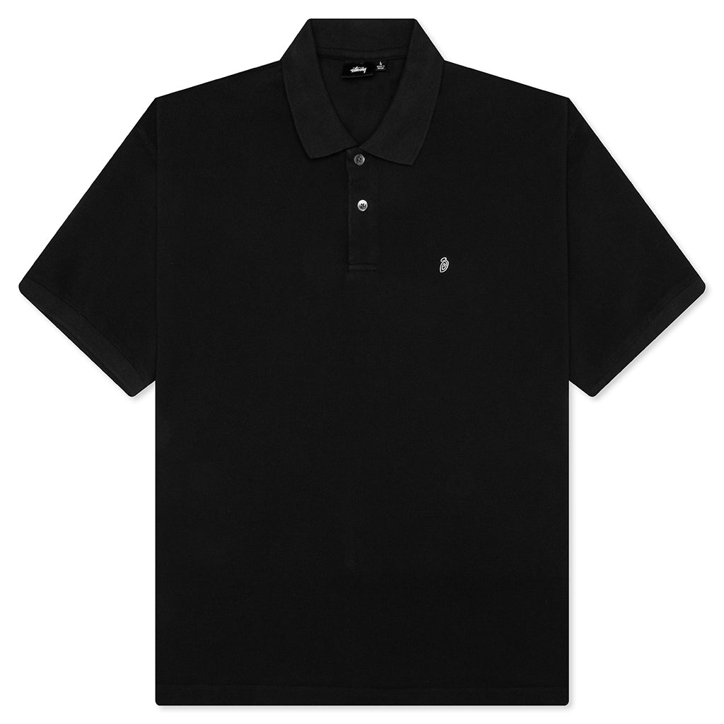 Classic Pique Polo - Black