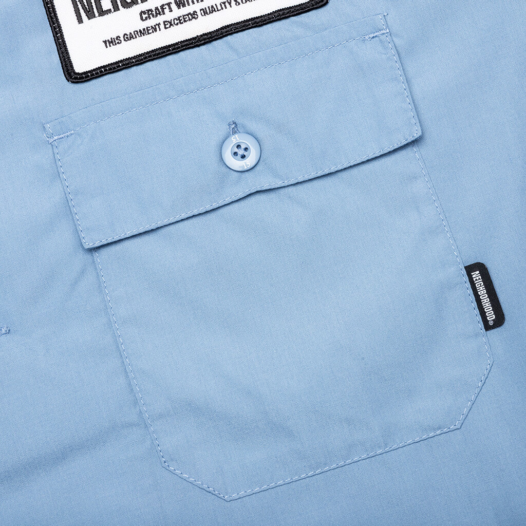 Classic S/S Work Shirt - Blue