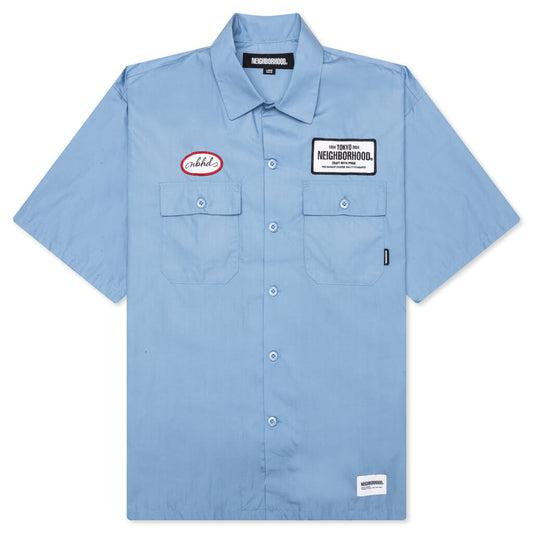 Classic S/S Work Shirt - Blue