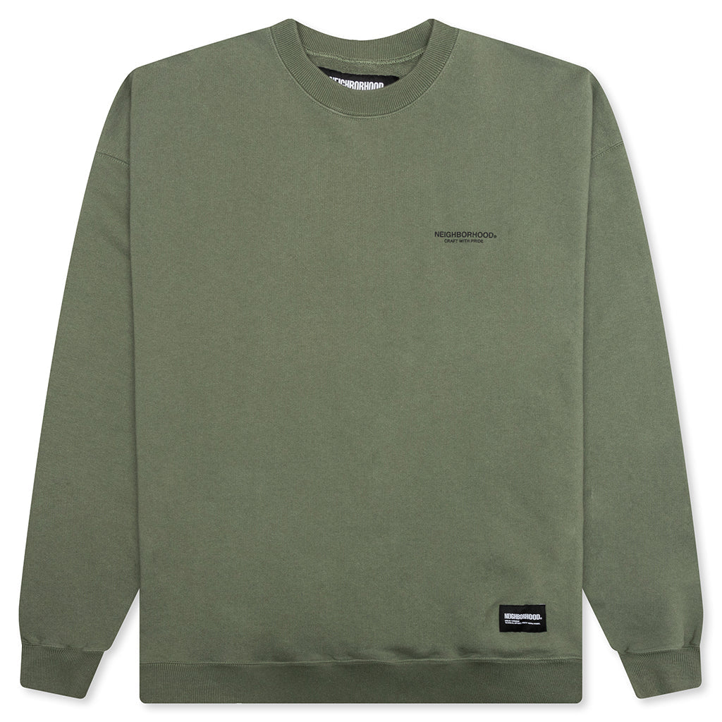 Classic Sweat Shirt L/S - Olive Drab