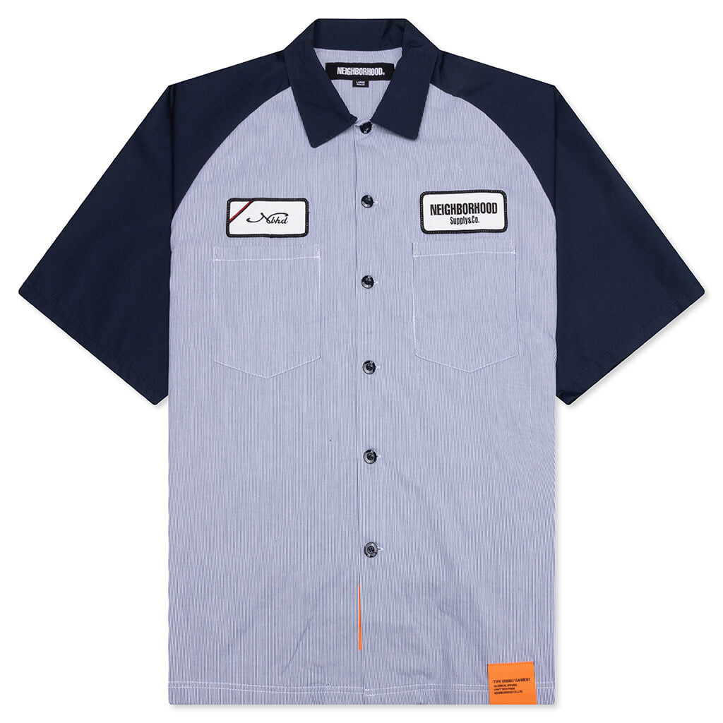 Classic Work S/S Shirt 2 - Navy