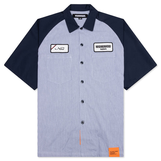 Classic Work S/S Shirt 2 - Navy