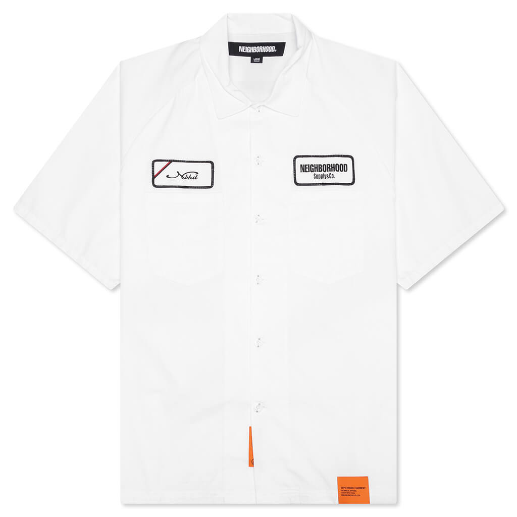 Classic Work S/S Shirt 2 - White
