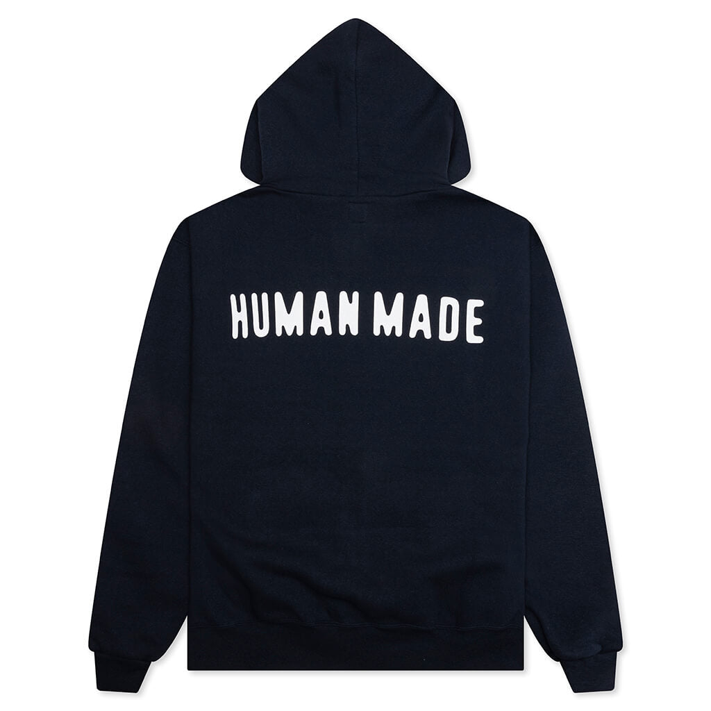 Classic Zip-Up Hoodie - Navy
