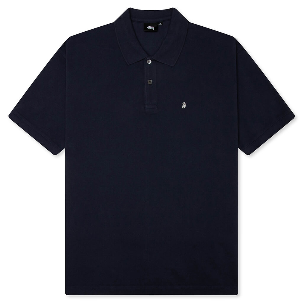 Classic Pique Polo - Navy