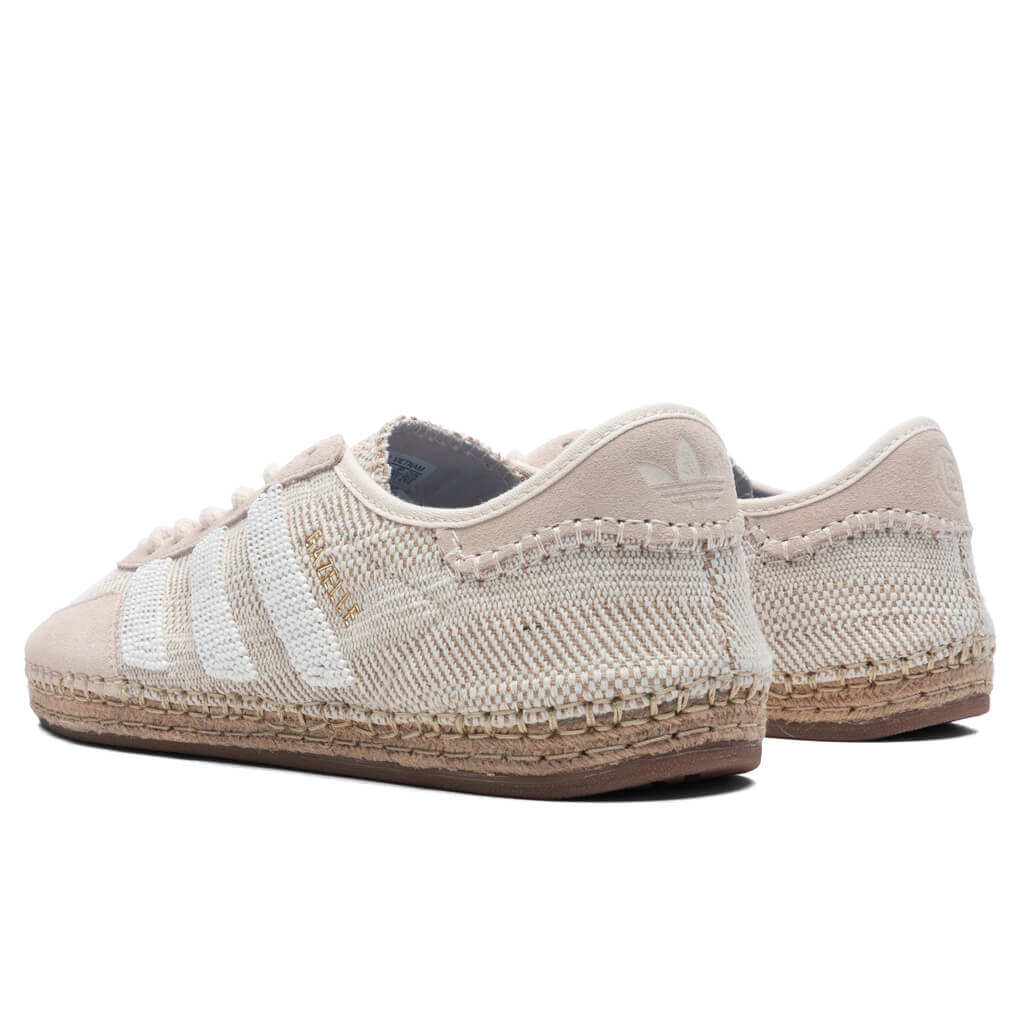 adidas Originals x CLOT Gazelle by EC - Halo Ivory/White/Blue Bird