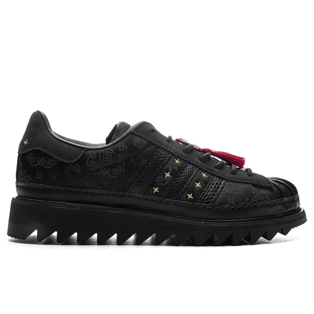 adidas Originals x CLOT Superstar 'Chinese New Year'  - Core Black/Carbon/Gold Metallic