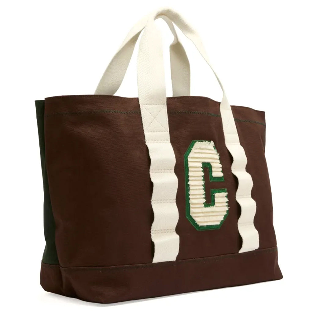 adidas Originals x CLOT Tote Bag by Edison Chen - Green Night/Dark Brown