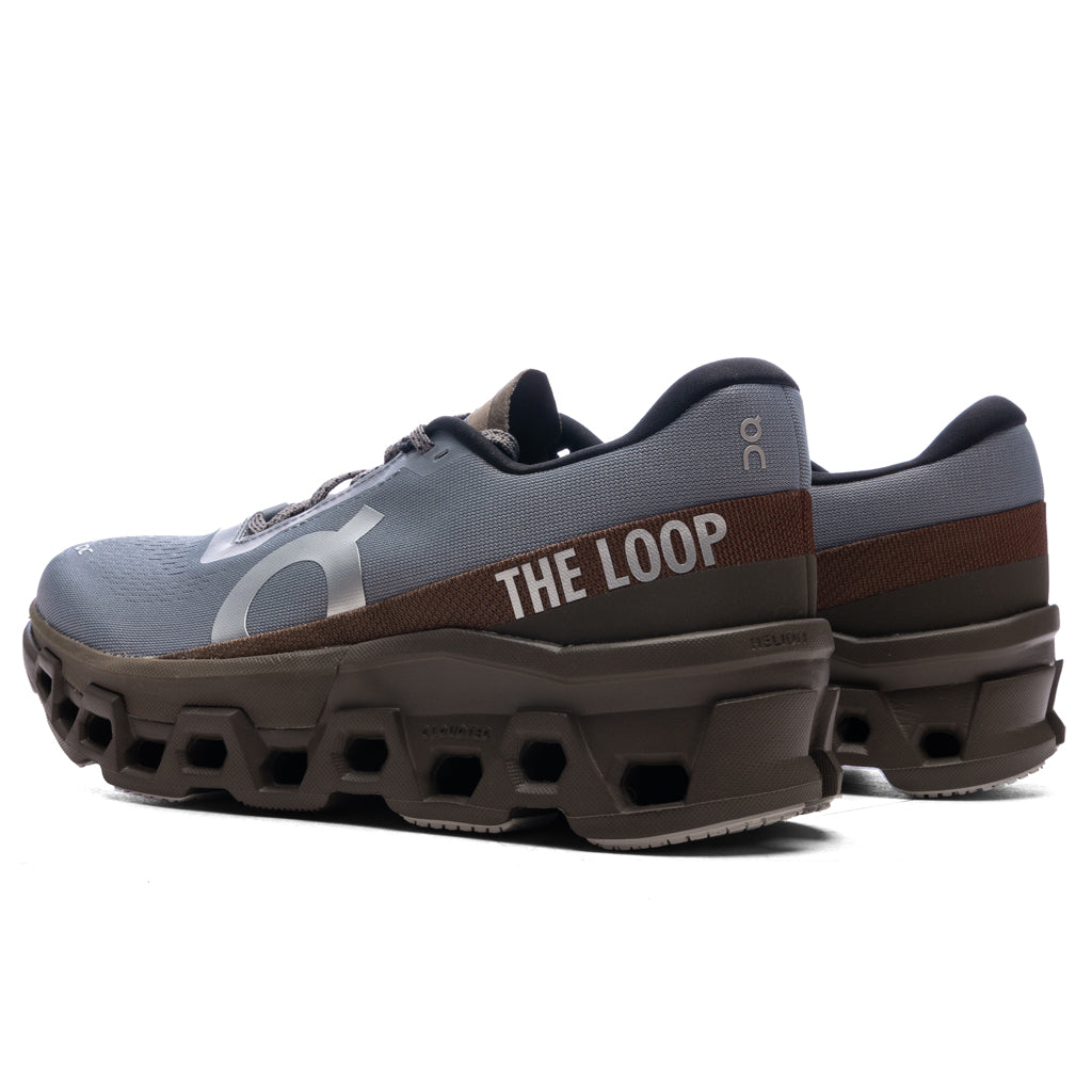 ON x Pleasures x The Loop Cloudmonster 2 - Mist/Olive